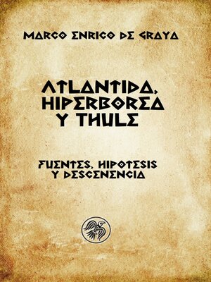 cover image of Atlántida, Hiperbórea y Thule